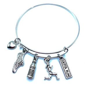 Runner Bracelet Running Track Cross Country May Be Personalized